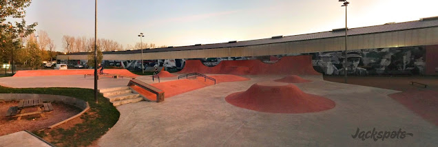Skatepark Aurillac extérieur
