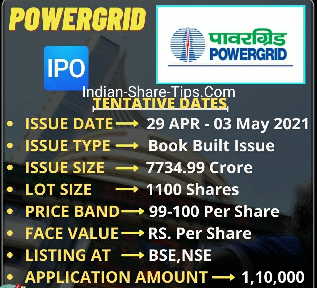 Infrastructure Investment Trust Powergrid Issue Indian Stock Market Hot Tips & Picks in