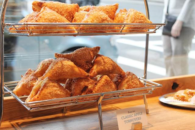 Apple turnovers at Flour, Too cookbook launch party