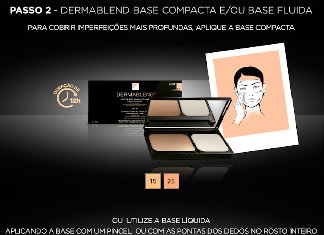 descrição do site da base Vichy Dermablend