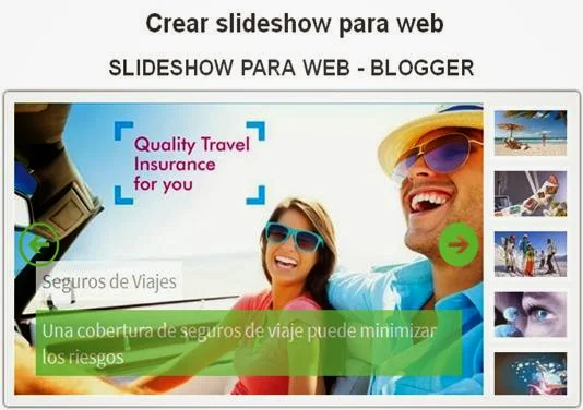 Crear Slideshow para web
