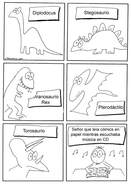 Koprolitos: Dinosaurios (Listo Comics)