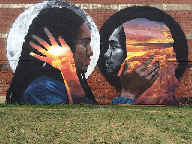 Our friend LNY, also know as Lunar New Year, recently completed this massive wall in Newark, New Jersey.