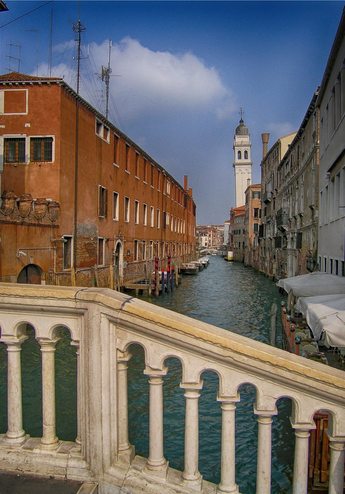 A picture a day Schiavoni canal street, Venice