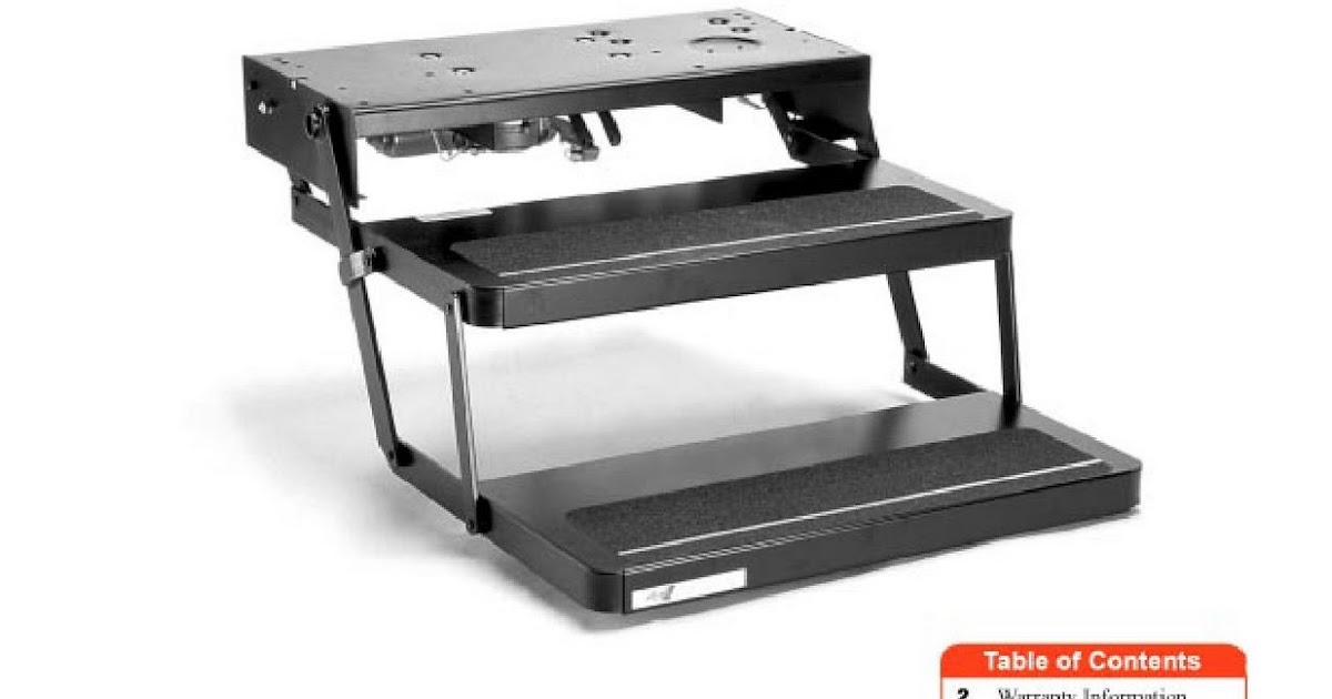 Kwikee Steps Service Manual