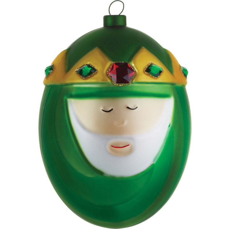 Alessi Nativity Christmas baubles