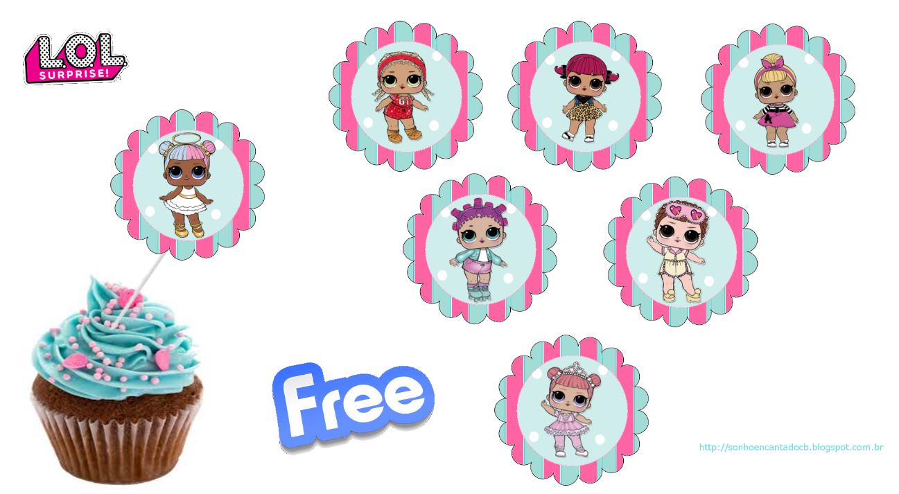 kit festa lol surprise para imprimir