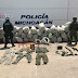 Policías y soldados aseguran un millón y medio de pesos en marihuana en San Lucas