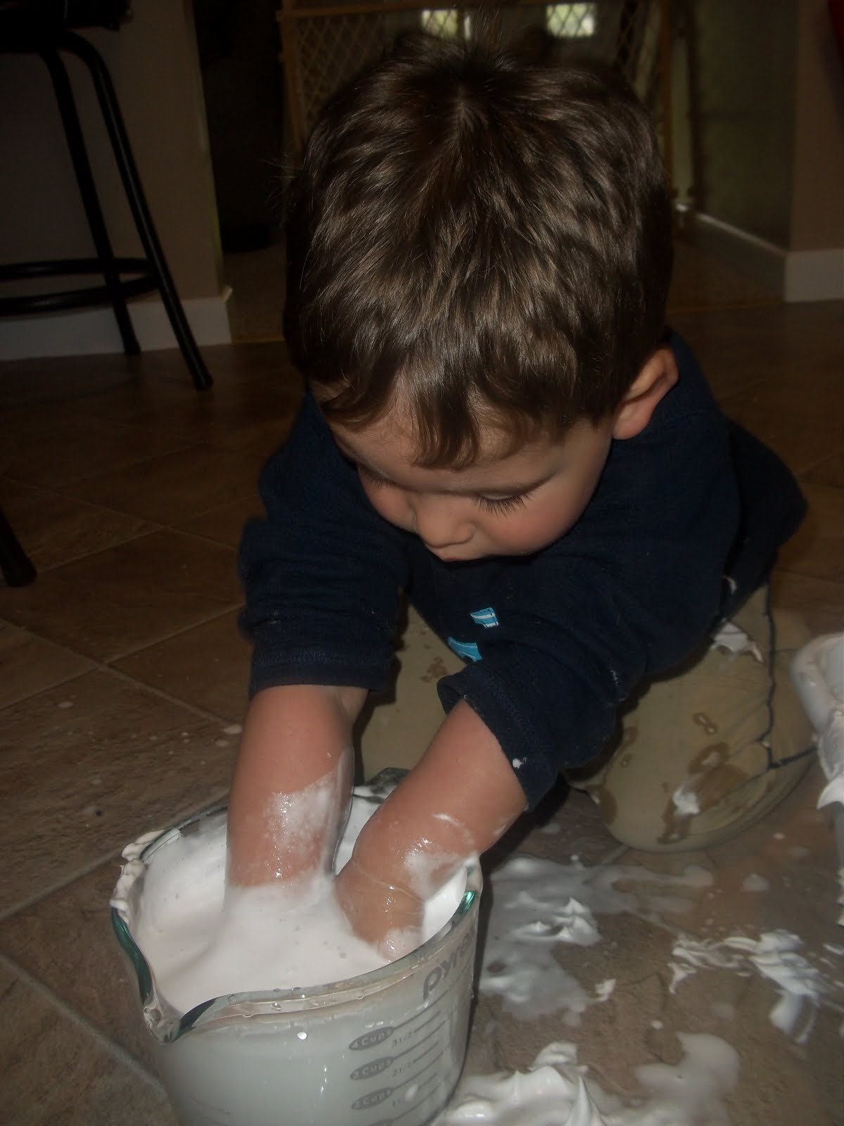 You'll Thank Me One Day Squishy, squashy, shaving cream