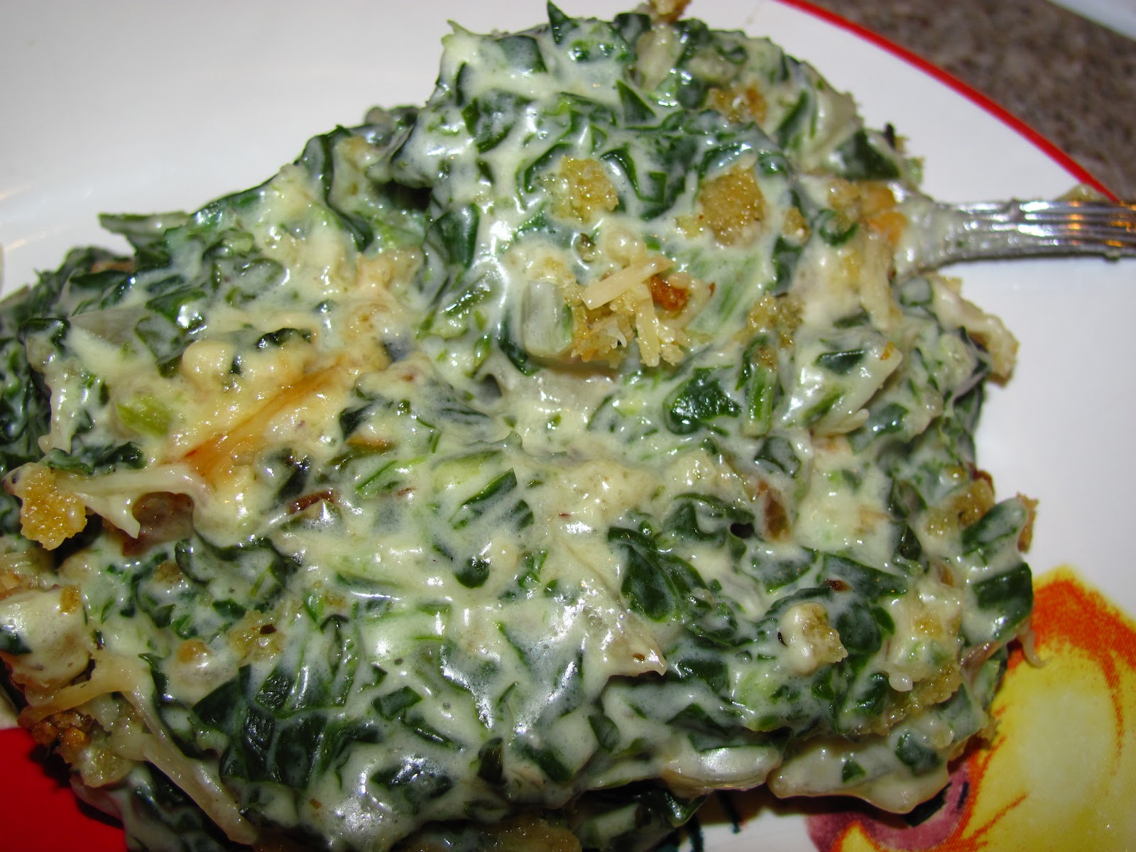 My Famous Parmesan Creamed Spinach...for Julia! For the Love of Food