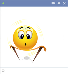 Acrobat smiley for Facebook