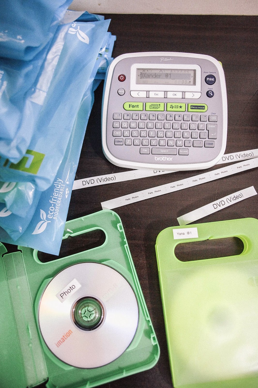 Brother P Touch PTD200 Label Maker Giveaway Rockstarmomma