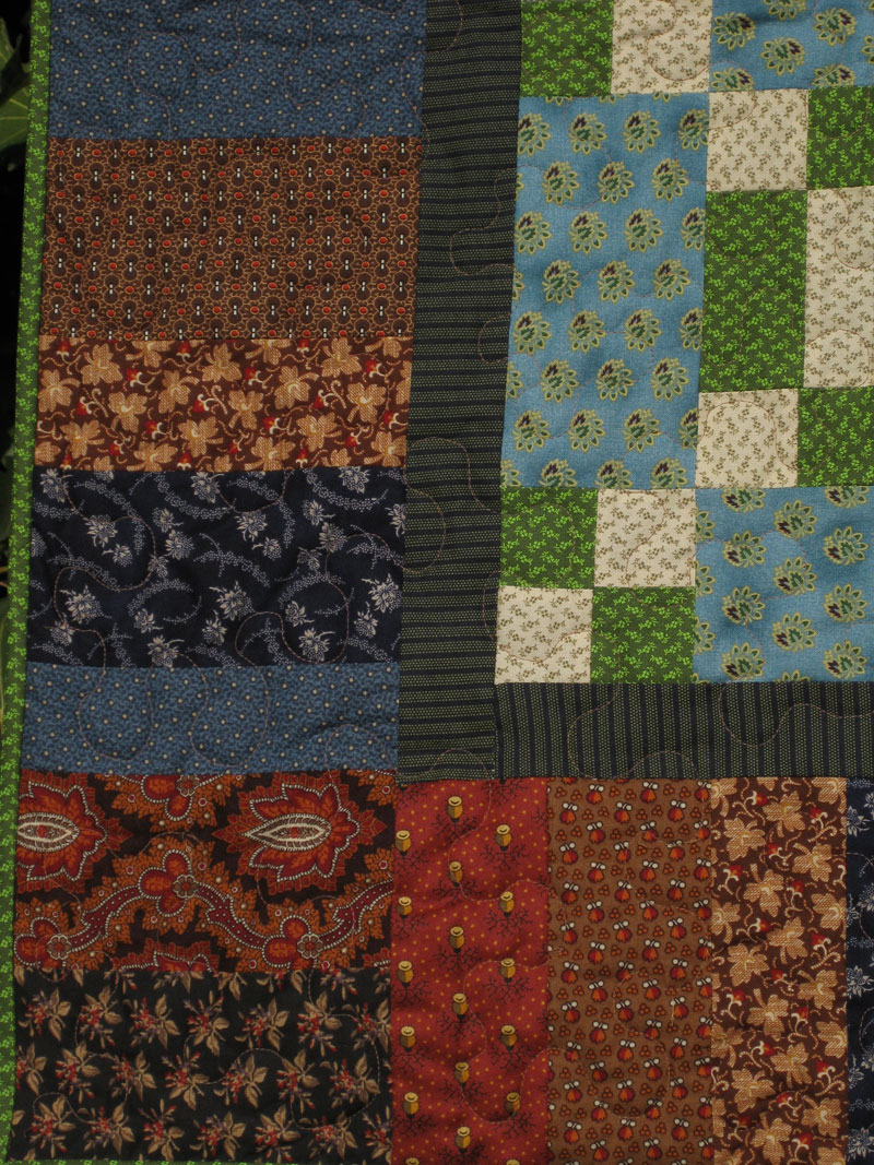 Folklore quilt border