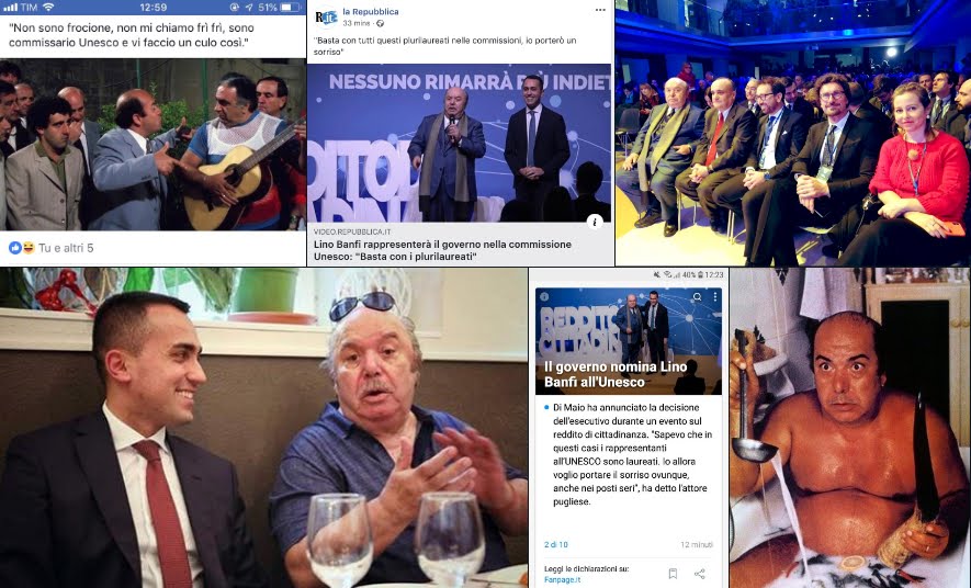 Lino Banfi all'Unesco, rappresenterà l'Italia: "Porterò il sorriso".