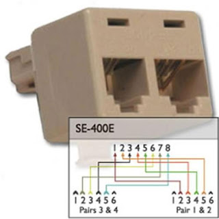 RJ11 Phone to RJ45 Jack rj45 to rj11 converter wiring 