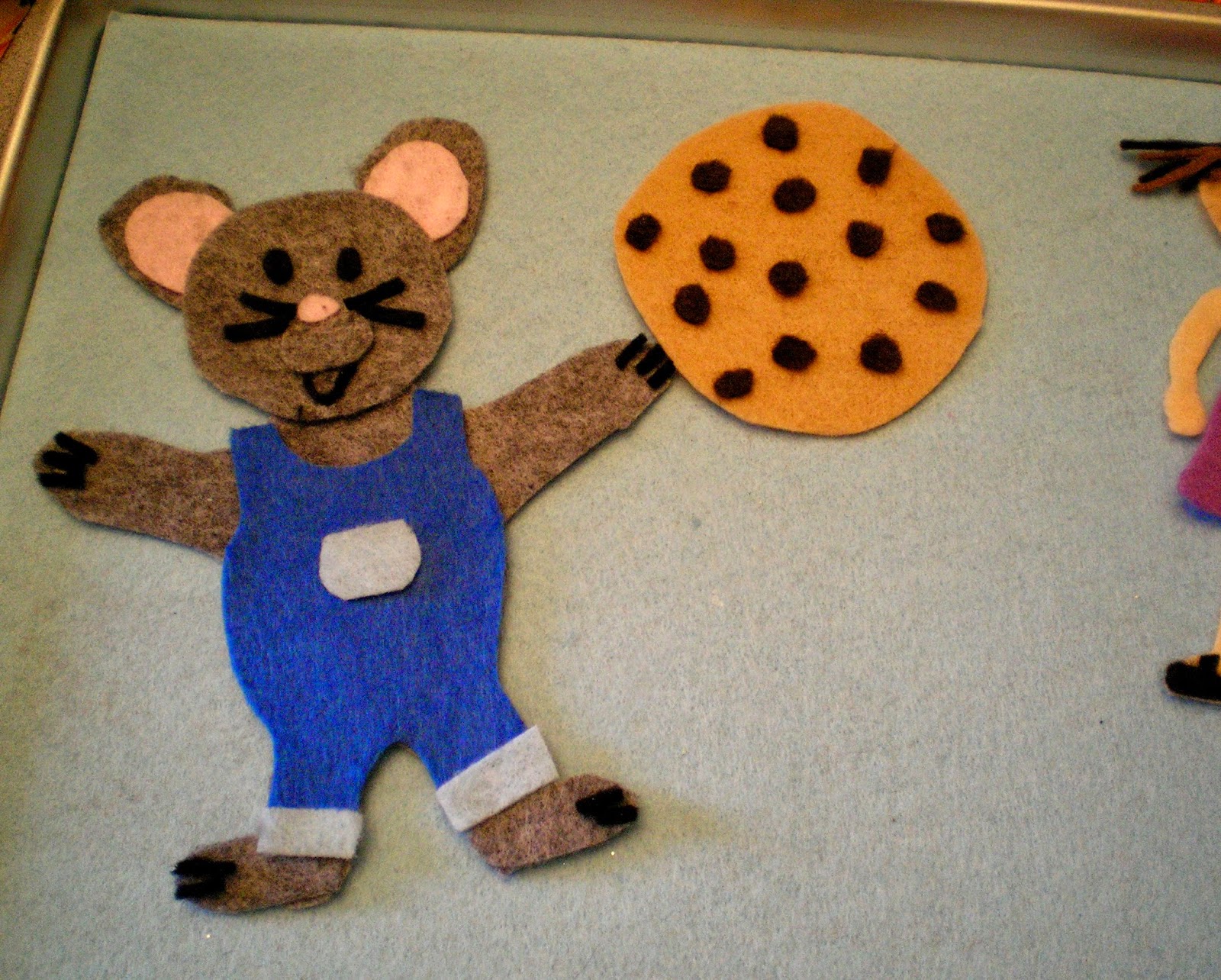 Colorful Sparks in KINDERGARTEN! Felt characters and Word Wall Heading