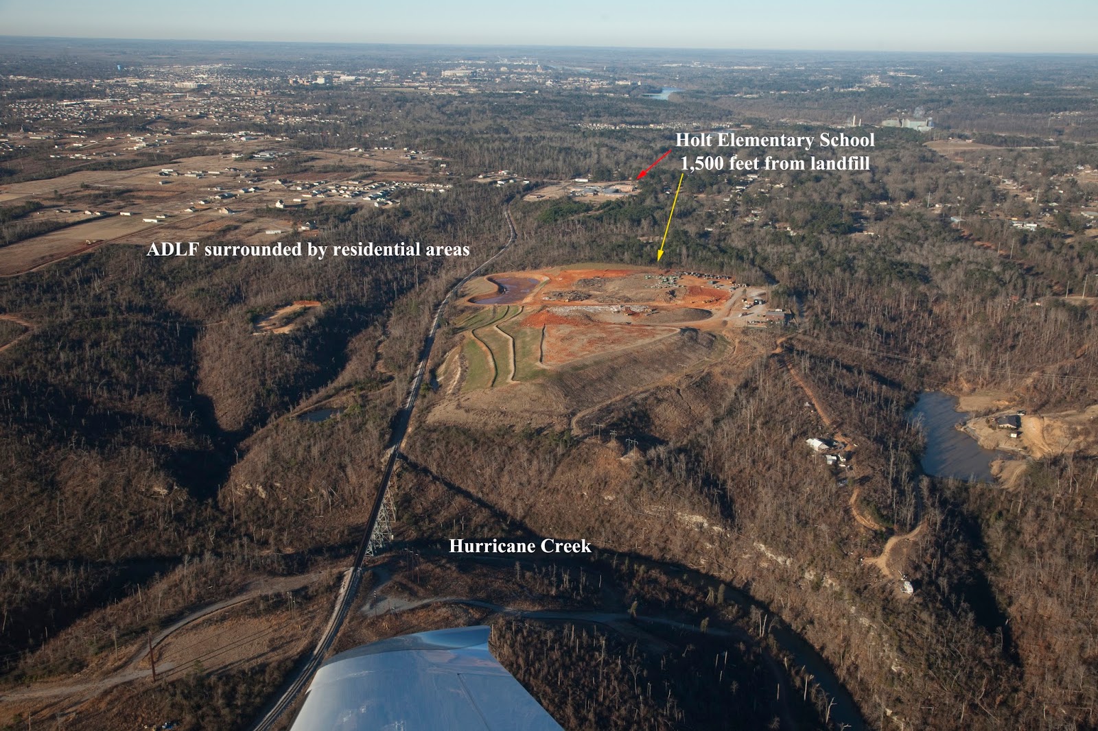 Your Hurricane Creekkeeper Advanced Disposal Landfill... Public Nuisance