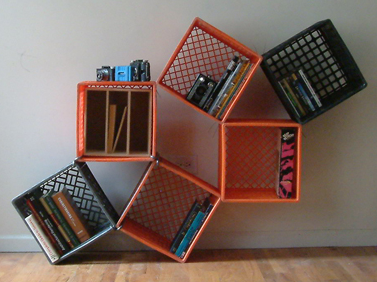 15 Ways To Upcycle Milk Crates Thee Kiss Of Life Upcycling