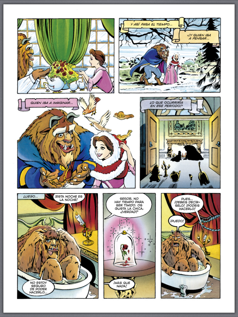 La Bella Y Las Bestias Comic