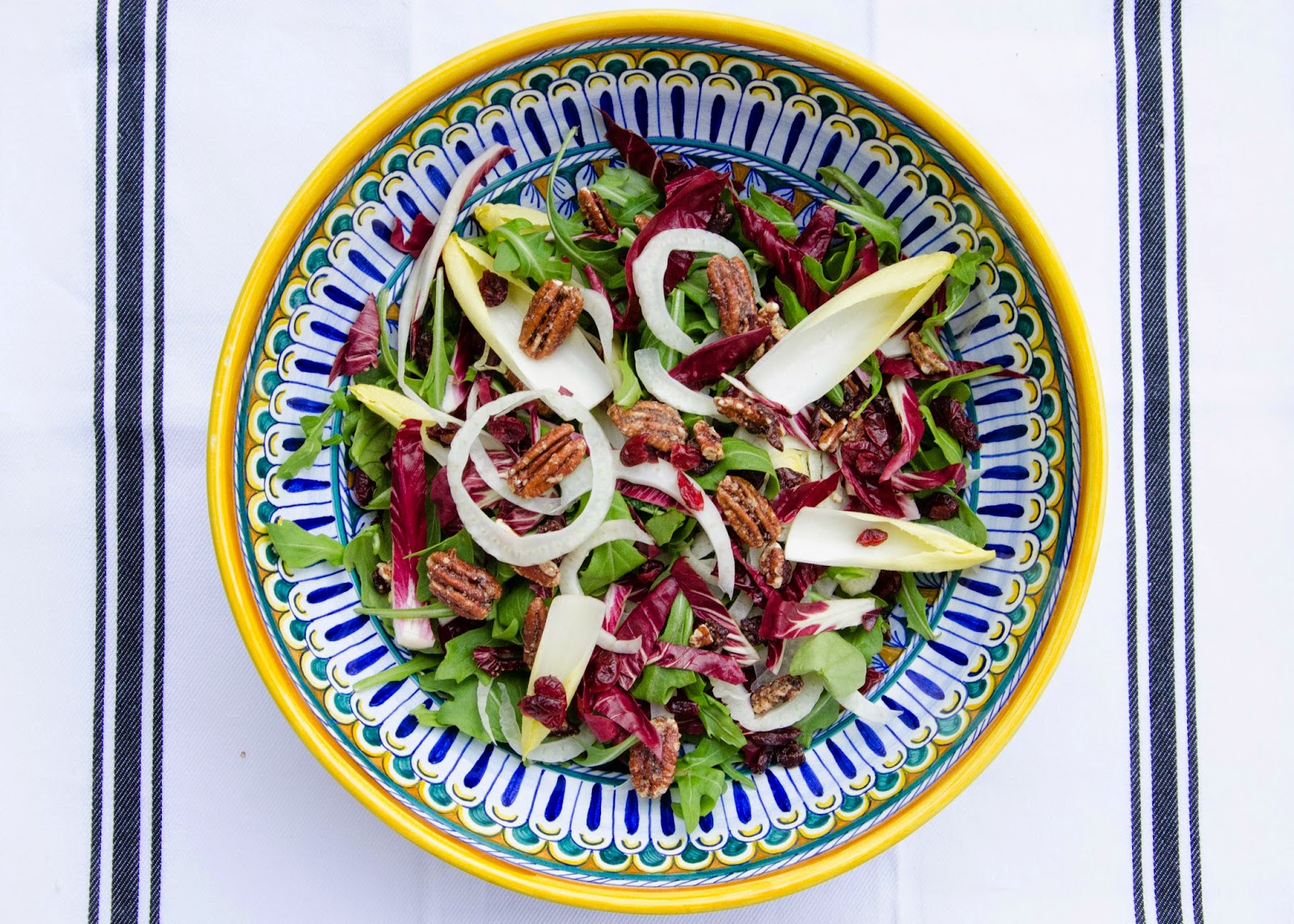 Enjoying Life with Nina in Seattle Arugula, Fennel, Endive and