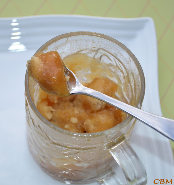 Dans la cuisine de Blancmanger Pouding chômeur à l'érable dans une tasse