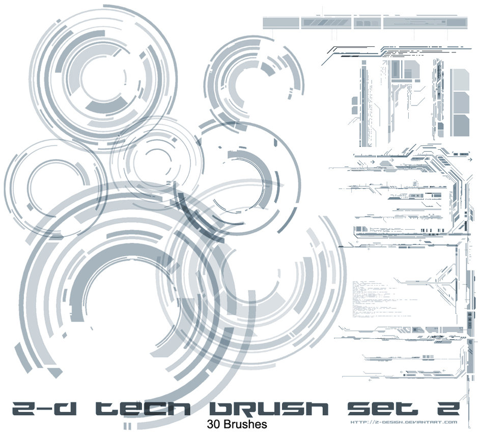 Infusio 10 Most awesome Tech Brushes for Gimp and