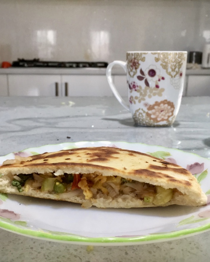 Pita Bread + Indian Paneer?