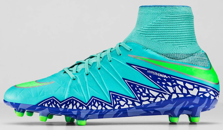 hypervenom blue and green