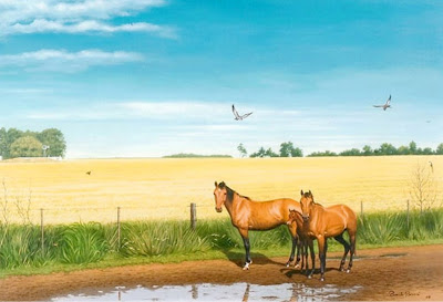 caballos-en-paisaje-oleos