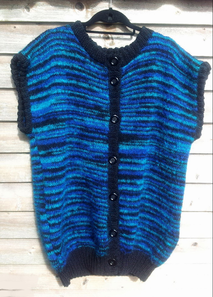 Irina: My Knitting. Mohair Sweater + Mohair Vest.