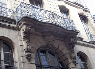 Balcon du 56 rue des Francs-Bourgeois à Paris