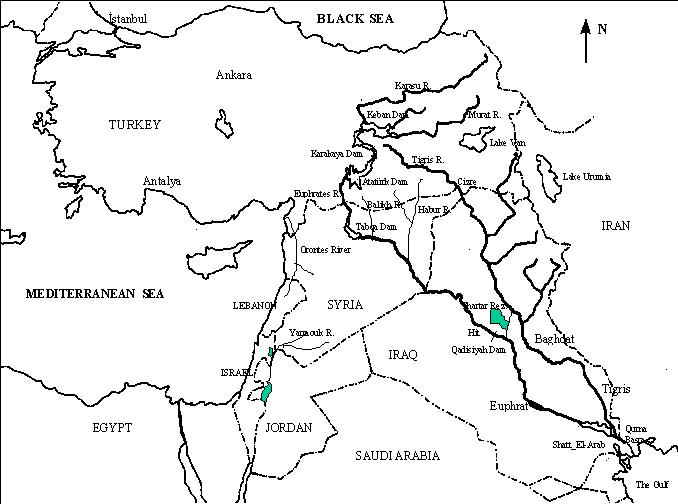 Река тигр впр 5. Река Евфрат на карте. Междуречье тигра и Евфрата карта. Реки тигр и Евфрат на карте Турции.