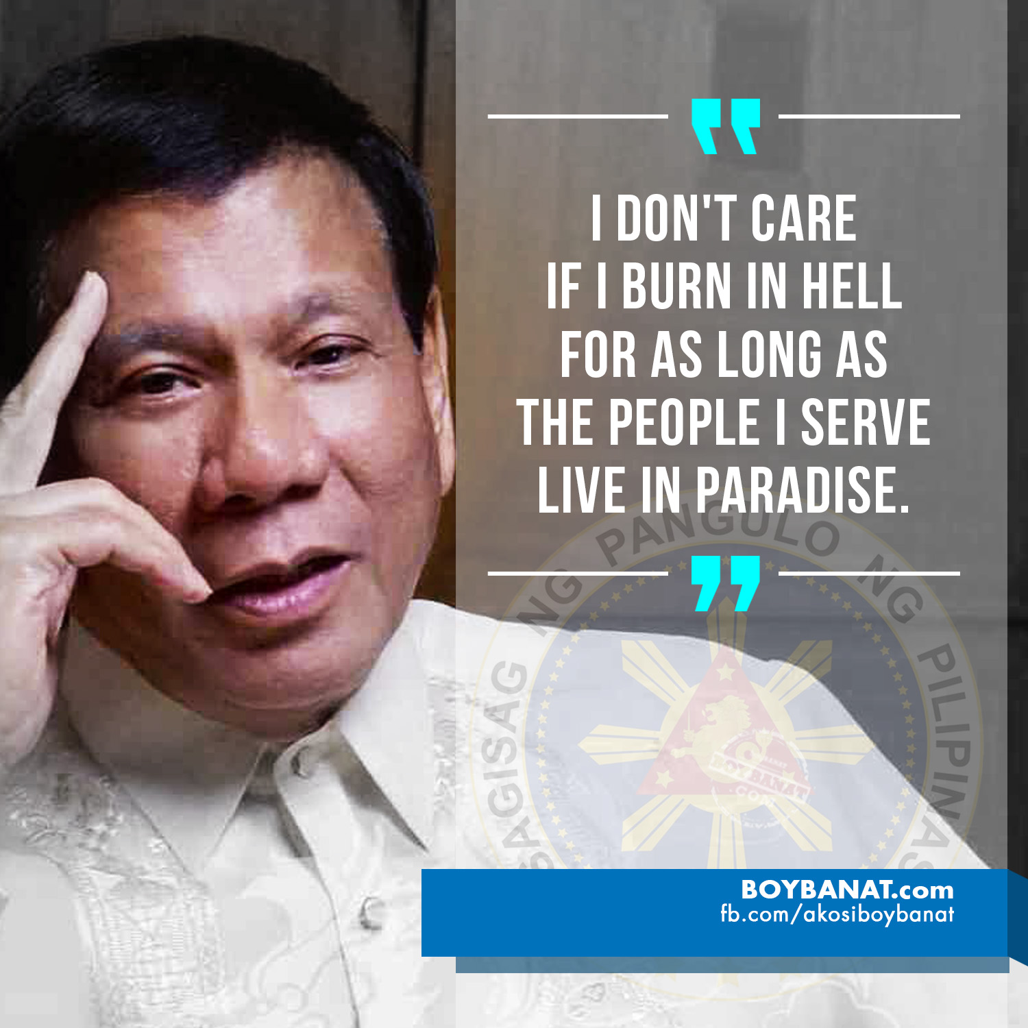 President Rody Duterte Most Quotable Quotes