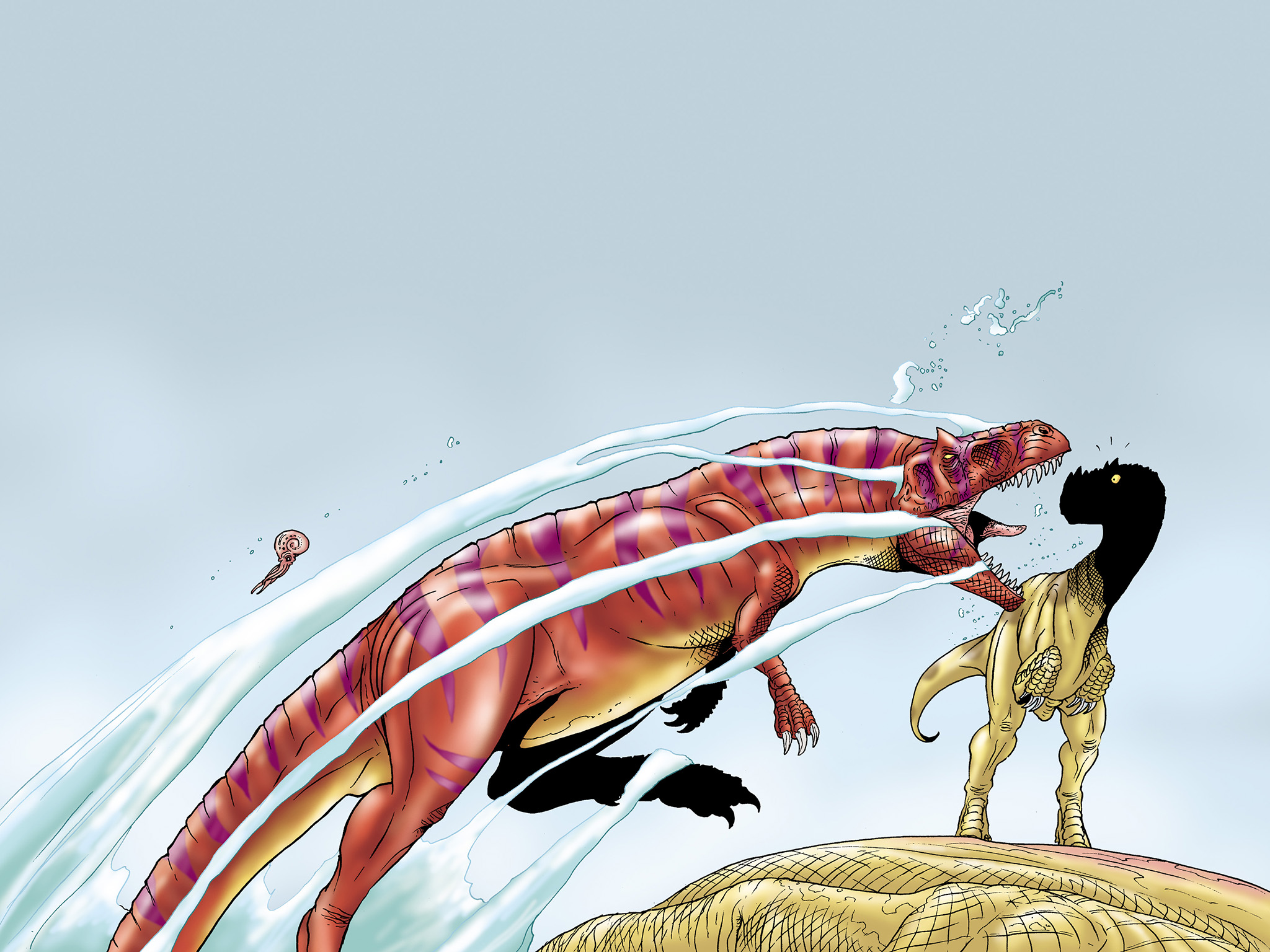 Age of Reptiles Omnibus Chap 8 - Next Chap 9