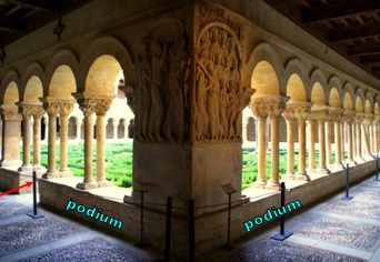 COMENTARIOS DE HISTORIA DEL ARTE: CLAUSTRO DE STO DOMINGO DE SILOS