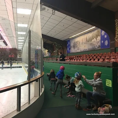 interior of Snoopy's Home Ice/ Redwood Empire Ice Arena in Santa Rosa, California