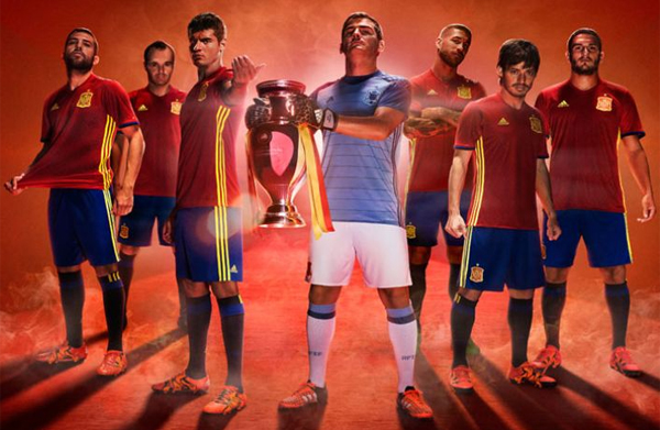 Camiseta de la selección española de fútbol Eurocopa 2016 - MODA Y BIENESTAR