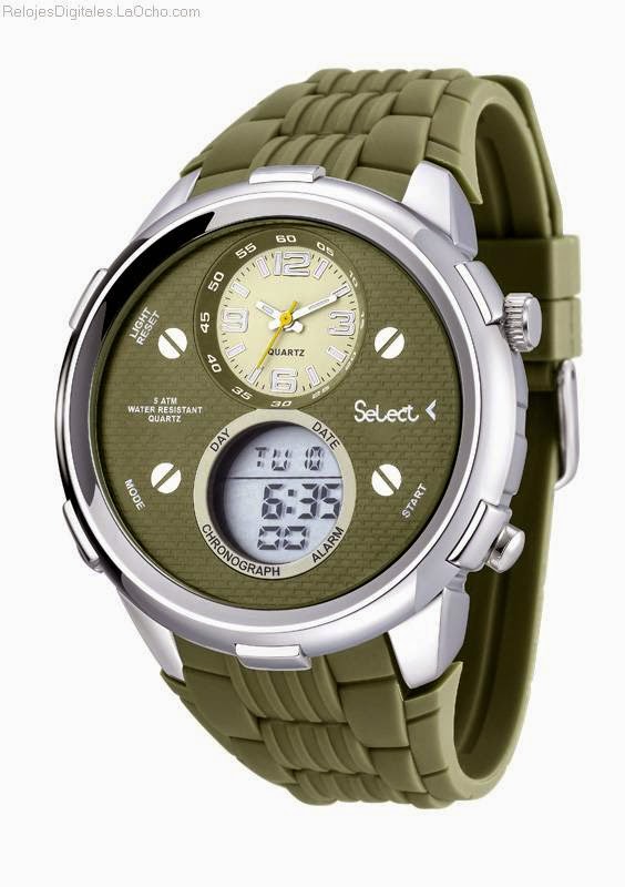 Relojes Digitales: Select presenta sus nuevos relojes ana-digi
