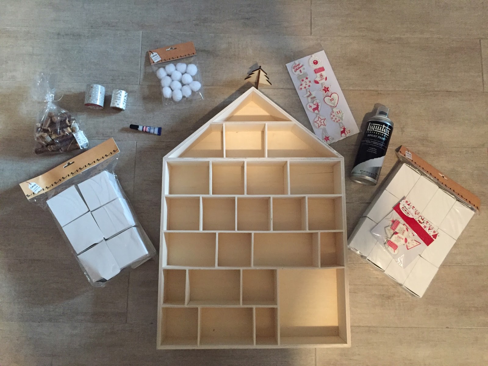 (DIY) Un calendrier de l'avent facile à faire soi-même - Dans la peau d