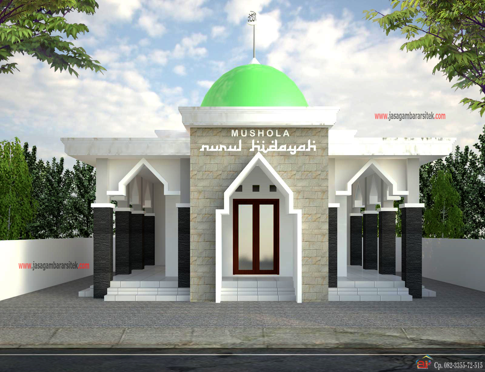 60 Desain Masjid Minimalis  Modern  Sesuai dengan Syariat Islam Calon Arsitek