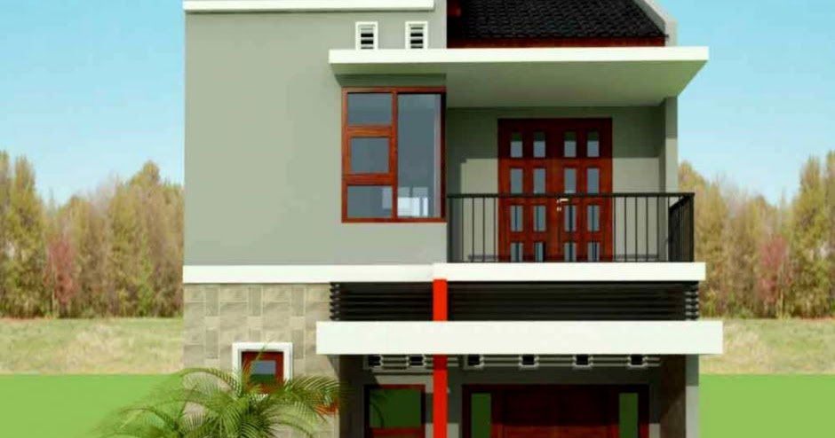 Contoh Rumah Tingkat Minimalis  Design Rumah Minimalis