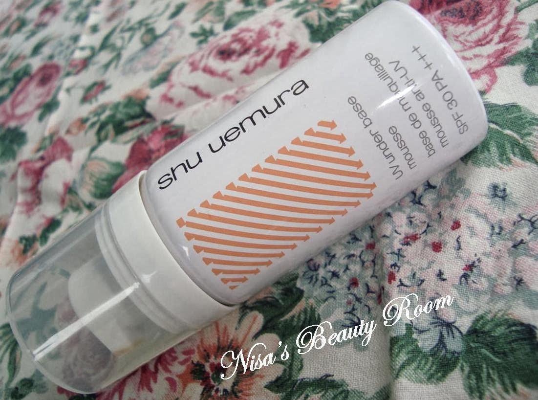 Review Shu Uemura UV Under Base Mousse SPF 30 PA +++