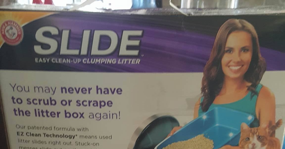 Arm and Hammer Slide clumping litter Review GINGERbread Reviews