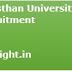 Rajasthan University Recruitment 2017 407 Teaching & Non-Teaching Jobs