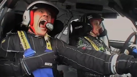 Ken Block and Gymkhana: Ken takes fans for a hot lap