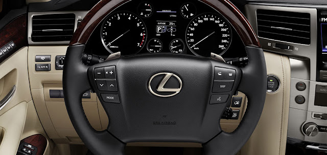 Lexus LX570 sang trọng hơn với nhiều chi tiết bọc gỗ