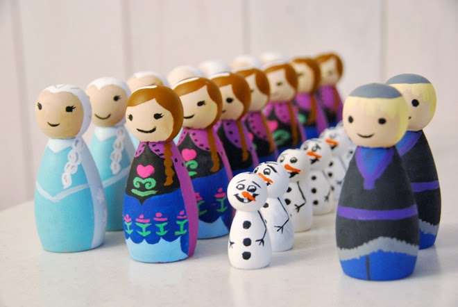 frozen peg dolls