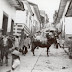 Antigua calle del Chispero en Ituango Años 1970