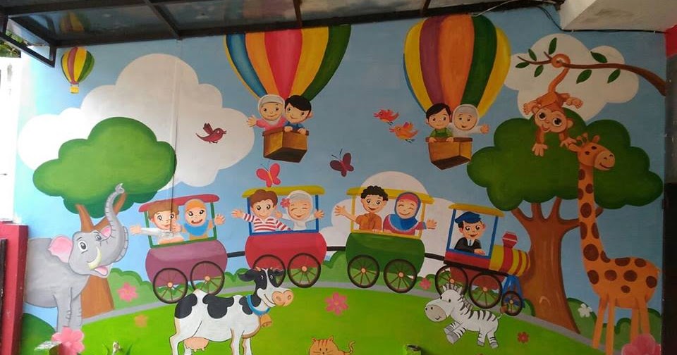 14+ Lukisan Dinding Tk Sederhana Rudi Gambar