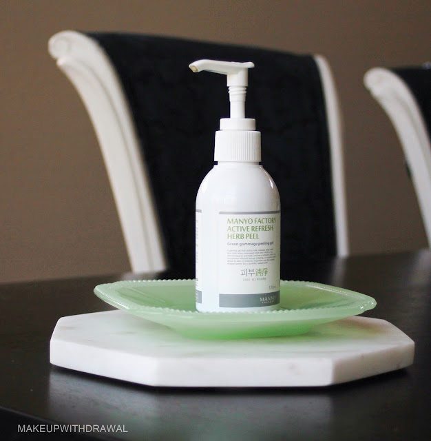 Review Manyo Factory Active Refresh Herb Peeling Gel Makeup Withdrawal